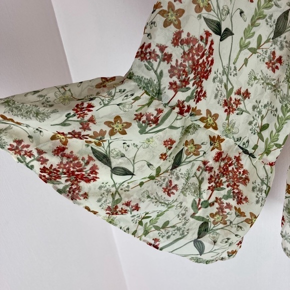 Max Studio Sheer Boho Blouse NWT - Picture 3 of 6